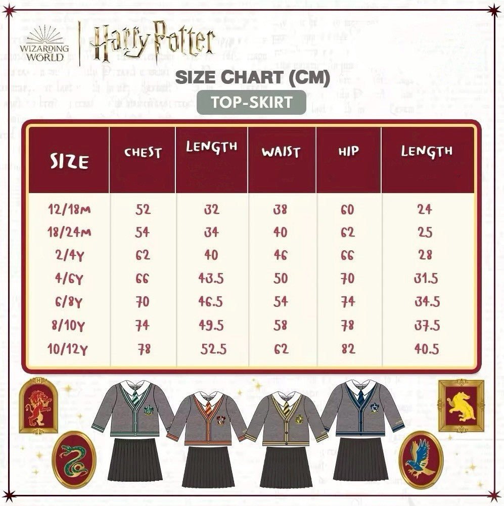Harry Potter - Girl 2Pcs (12/18M - 10/12Y)