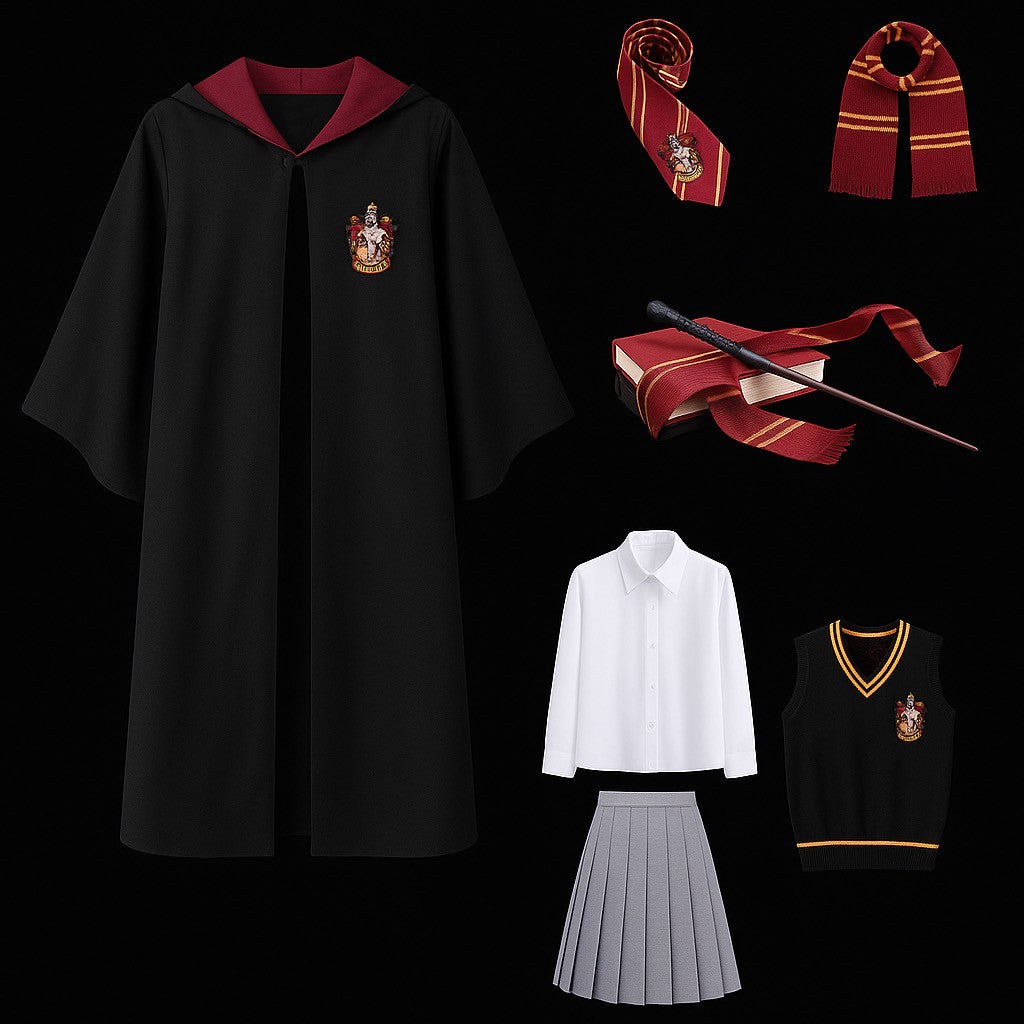 Gryffindor Uniform Full Set for Kids&Adults