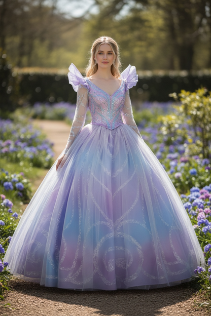 Glinda from the Wicked 2 Dress Costume for Adults