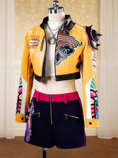 Rumi Kpop Demon Hunter Cosplay for Adults