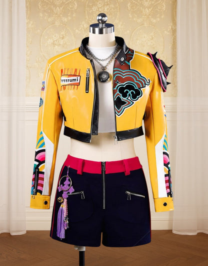 Rumi Kpop Demon Hunter Cosplay for Adults