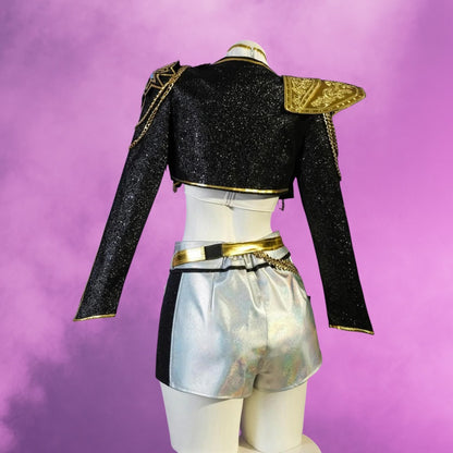 Rumi Kpop Demon Hunter Cosplay for Kids and Adults
