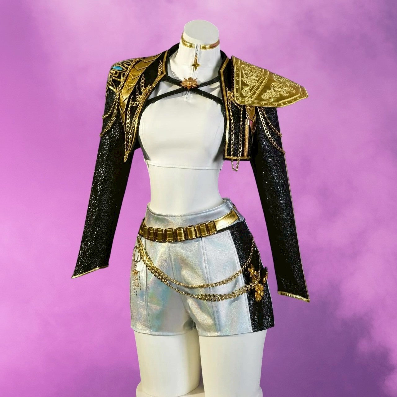 Rumi Kpop Demon Hunter Cosplay for Kids and Adults