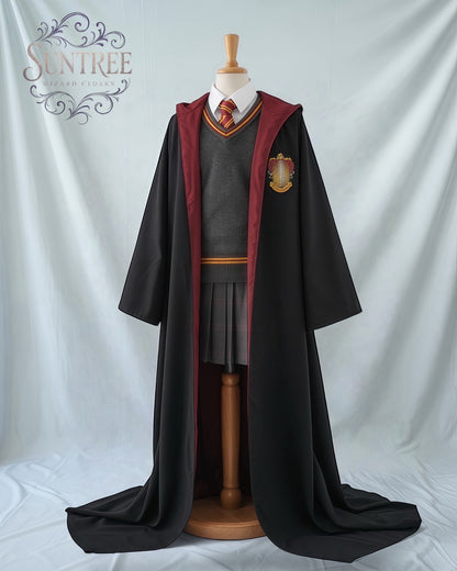 Gryffindor Uniform Full Set for Kids&Adults