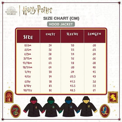 Harry Potter - Hooded Jacket (0/3M - 8/10Y)