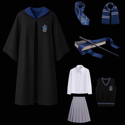 Ravenclaw Uniform Full Set for Kids&Adults