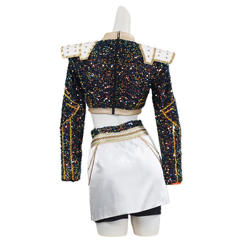 Kids Children Zoey KPop Demon Hunters Cosplay