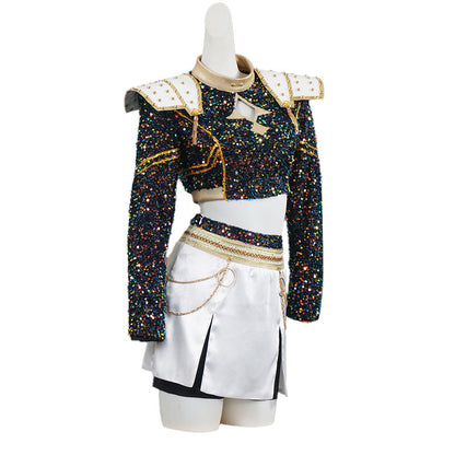 Kids Children Zoey KPop Demon Hunters Cosplay